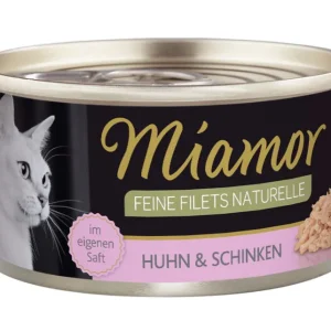 Meistverkauft Miamor Feine Filets naturell Huhn/Schinken 80 g